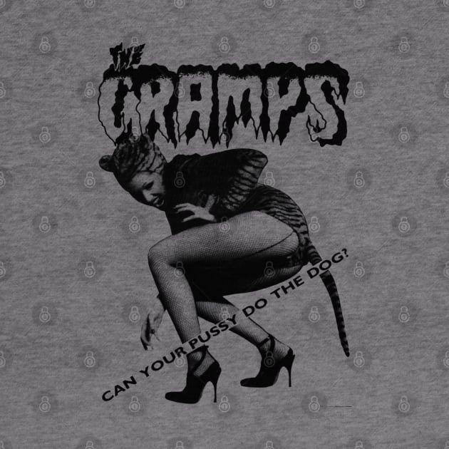 The Cramps - Black and White Design by Shirleyy Shop Arts